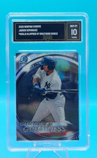 JASSON DOMINGUEZ - 2020 Bowman Chrome Glimpses of Greatness - GMA GEM MT 10