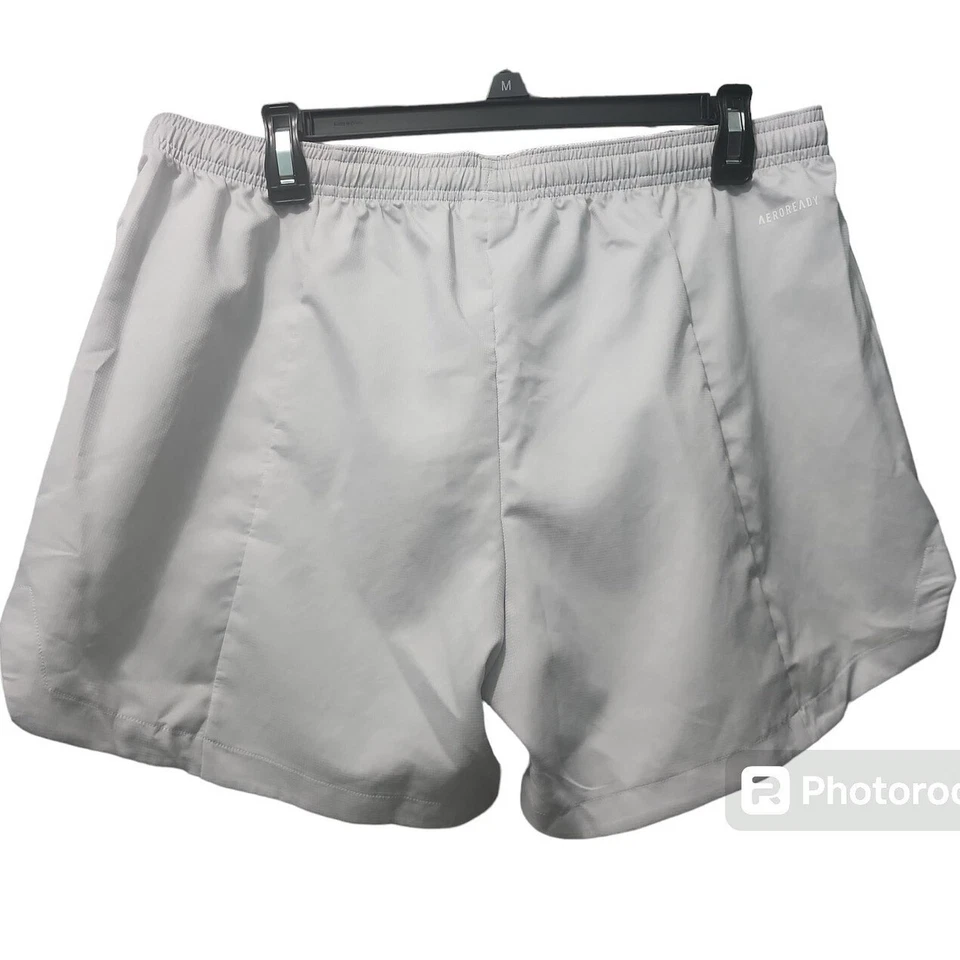 Pantalones Cortos para Correr Adidas Aeroready Atlético Gimnasio Entrenamiento 3 Rayas Foto 3 de 4