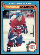 1979-80 O-Pee-Chee Mario Tremblay Montreal Canadiens #123