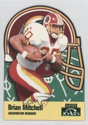 1996 Playoff Prime X's & O's Brian Mitchell #200 4p7