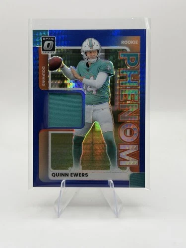 2025 Donruss Optic Quinn Ewers Blue Hyper (RAW)