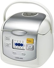 Lakeland 31822 Mini Multi Cooker 1.8L LED 8 Cooking Programme 400W White