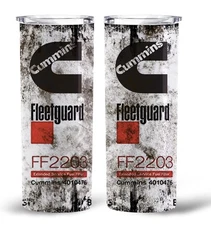 Oil Filter Tumbler Cup 20 Oz - Cumins FF2203 - Gifts For Him, Dad, Mecha