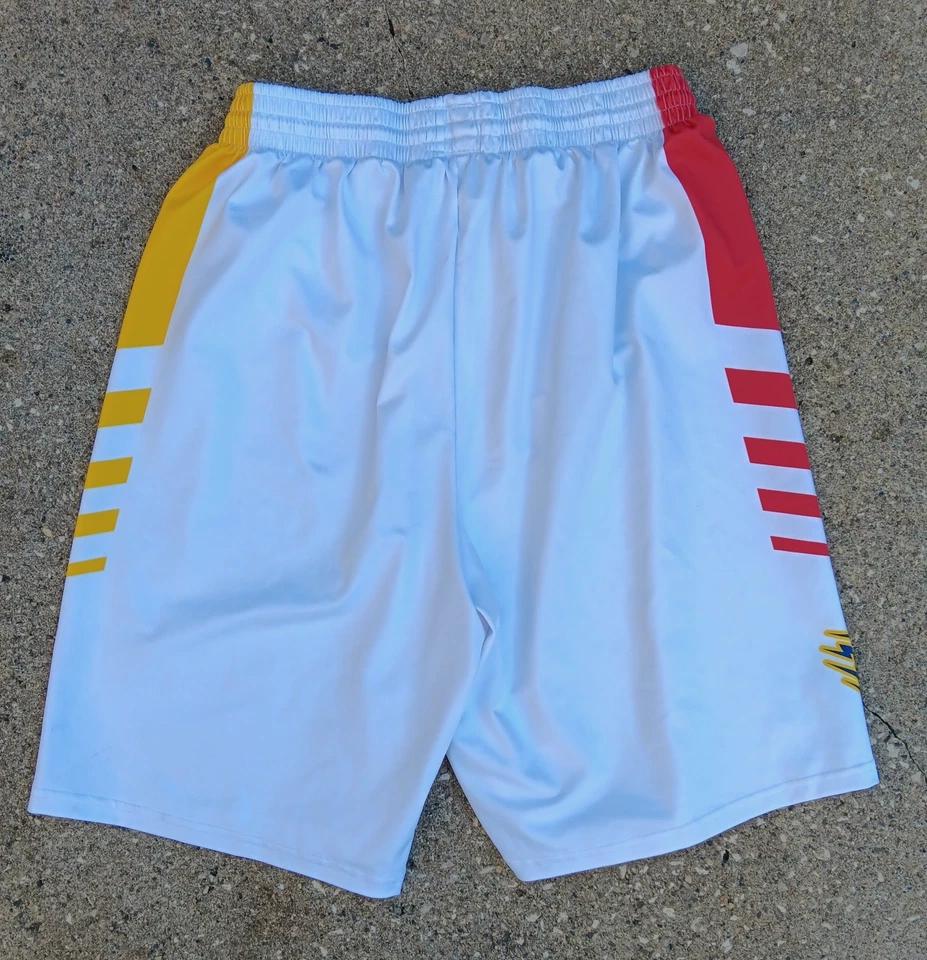 Pantalones Cortos de Baloncesto IOWA ENERGY - D League PARA HOMBRES Talla Grande EMITIDO POR EL JUEGO Raro Desaparecido Foto 4 de 4
