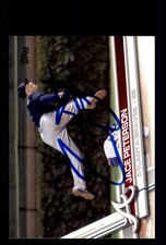 Signed Baseball Card Auto Jace Peterson 2017 Topps #133 Atlanta Braves