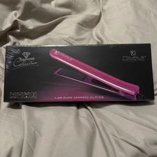 Cool Tip Flat Iron Hair Straighter Diamond Collection Pure Ceramic Plates ￼