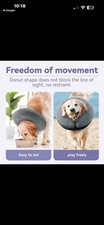 Soft Inflatable Dog Cone Collar after Surgery for Large Medium Small Dogs Cats