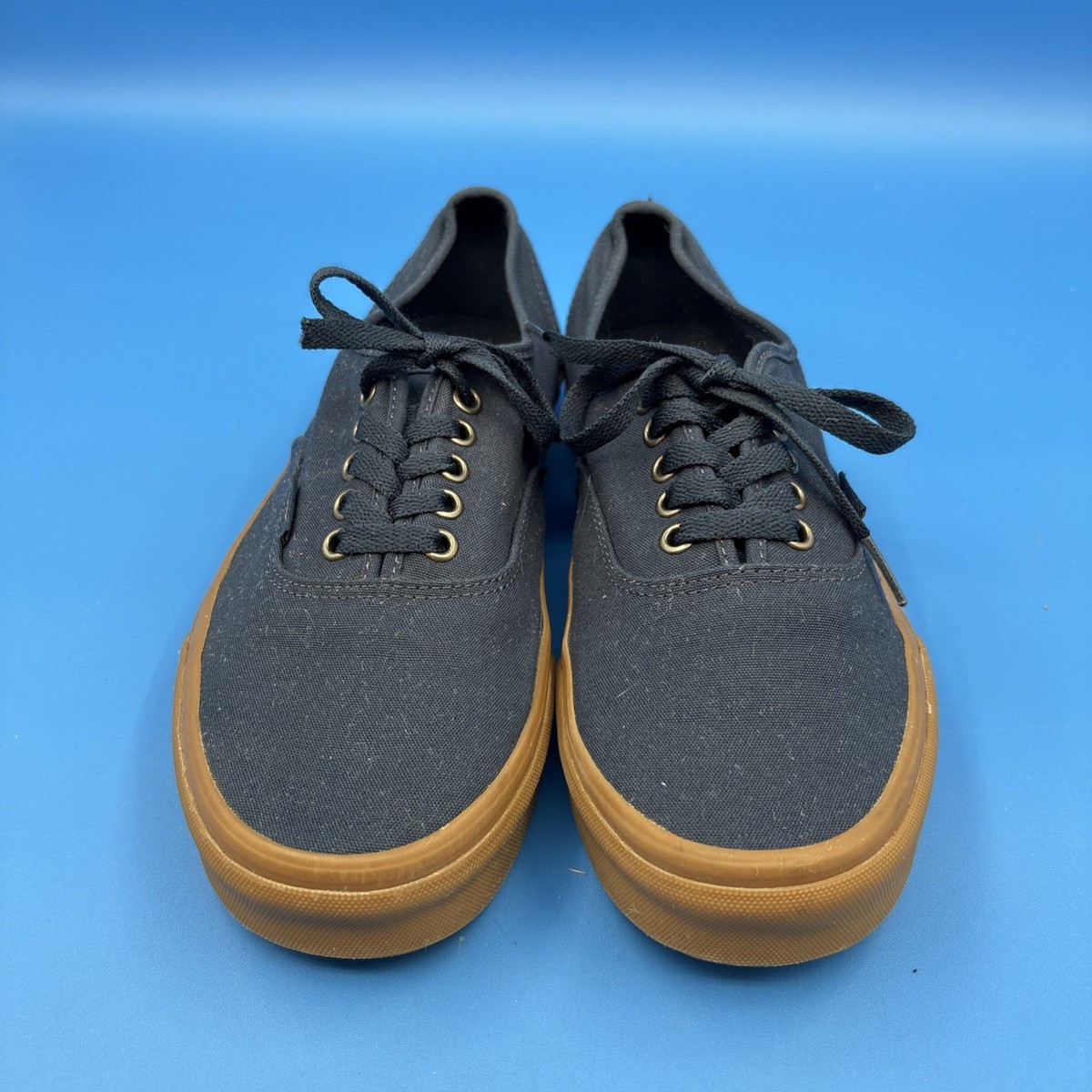 Vans Authentic Unisex Sneakers Navy Gum Sole Size: Men- 9.5, Women
