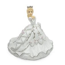 Wedding Gift Figurine - English Ladies Gypsy Rose Bride Mini Figurine