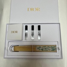 Christian Dior Japanese Folding Fan Limited Promotional Novelty Not for Sale CIB