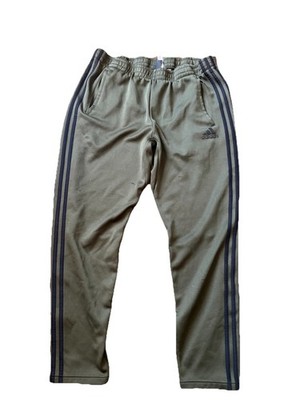 Adidas Originals Adibreak Snap Track Pants Green Black Striped Men's Large L
