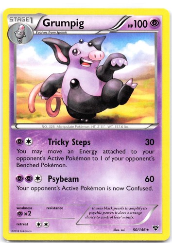 Grumpig 50/146 XY Base Set LP