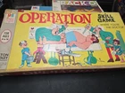 Milton Bradley Operation Skill & Action Game Medical Theme 1965 Vintage Complete