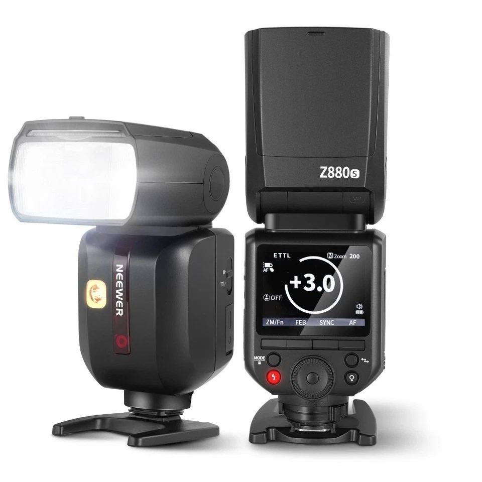NEEWER Z880-S Flash for Sony Camera 76Ws TTL Flash Speedlite For Sony 3000mAh - Image 2 of 4