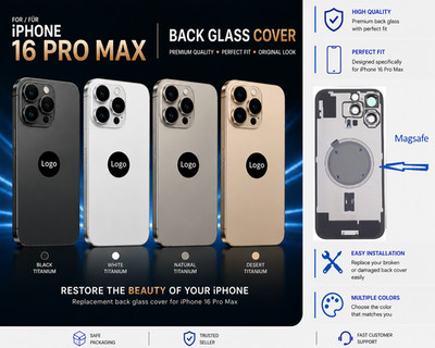 iPhone 16 Pro Max Akkudeckel Rückseite Magsafe Backcover