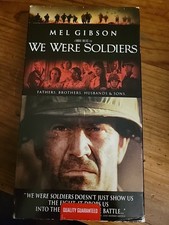 We Were Soldiers VHS, 2002 Mel Gibson Paramount Tape