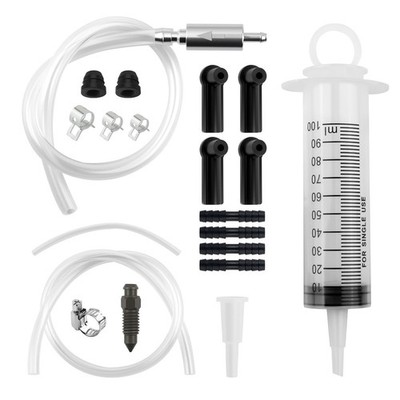 Brake Bleeder Kit,Brake Bleeder Hose One Way Check Valve Kit with Hose/100ml ...