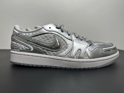 Nike Air Jordan 1 Low Method of Make V3 Silver HQ2186-002 Women's 10.5 Men 9