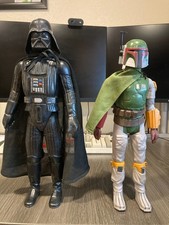 Boba Fett & Darth Vader Kenner 12 Inch Figures, vintage Star Wars toys
