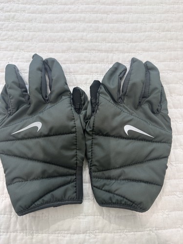 Nike Quilted Running Gloves 2.0 Men Iron Grey/Silver Medium