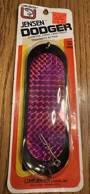 Luhr Jensen Prism Lite Dodger Size 020 (#00) Black/Purple