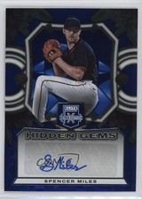 2023 Panini Elite Extra Edition Hidden Gems Blue Spencer Miles #HG-SML Auto 06jk