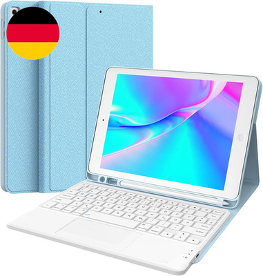 Earto Ipad 9 Generation Hülle Mit Tastatur, 10.2 Tastatur 8. Generation Mit Touc