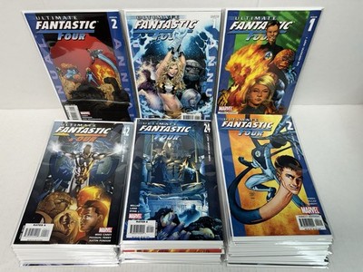 Ultimate Fantastic Four  #1-60 + Annuals Complete Set Marvel Comics 2004 Key Iss