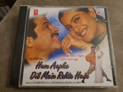 Hum Aapke Dil Mein Rehte Hain, Hindi Bollywood Soundtrack CD, 1998, Anu Malik