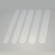 Practical Plastic Leather Belt Buckle Head End Template Stencil Tool DIY Leather
