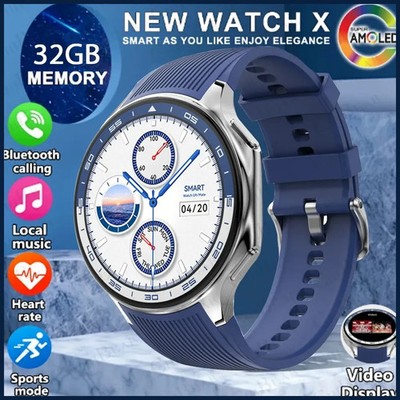 OPPO Watch X Bluetooth Call Smartwatch AMOLED HD Waterproof Men's Sports