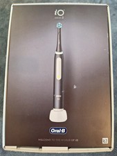Image of Oral-B iO3 Rechargeable Toothbrush, with case. Black. Brand New In Box