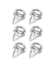 6PCS Duckbill Valves Wearable Breast Pump Parts