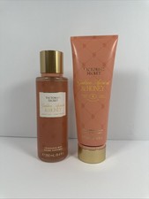 New Scent Victoria's Secret Body Mist  Body Lotion Golden Apricot  Honey