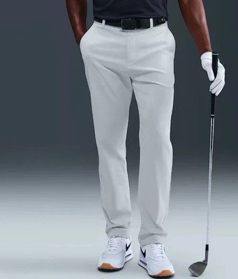 Nike Standard Fit Repel Golf Pants Dust Gray FD5619-025 Men's 36x32 NWT $100