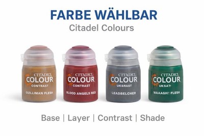 Games Workshop Citadel Colour Warhammer Paints Base Layer Contrast Shade NEU