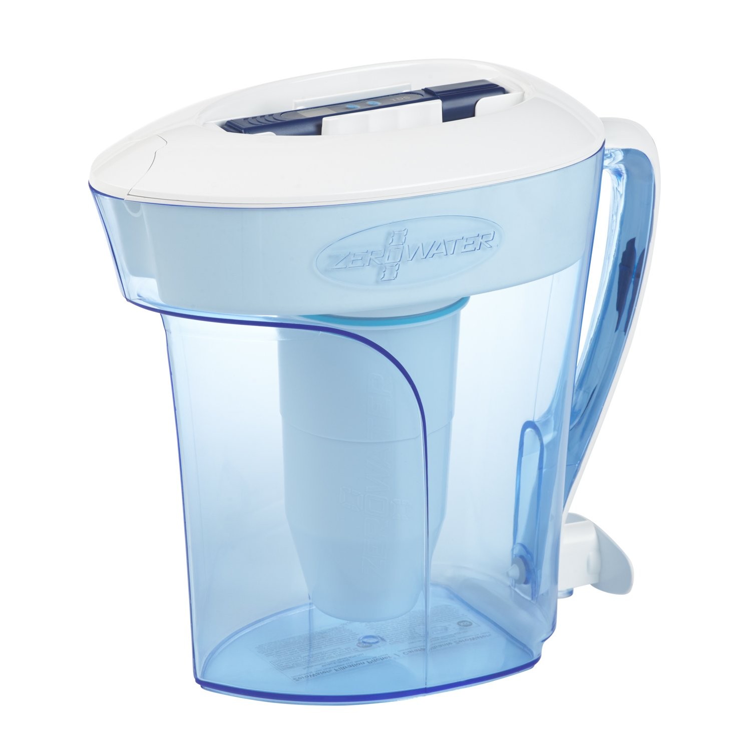 10-Cup Water Filter Pitcher, 5-Stage, Reduces Lead, Chromium