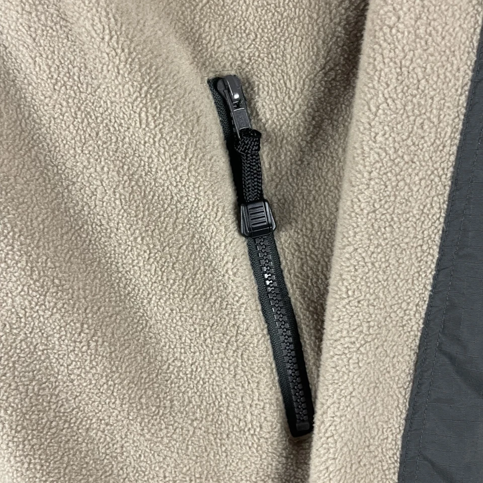 Chaqueta De Colección OP Ocean Pacific Para Hombres Grande Vellón Cremallera Completa Desgarro Logo Exterior Años 90 Foto 4 de 4