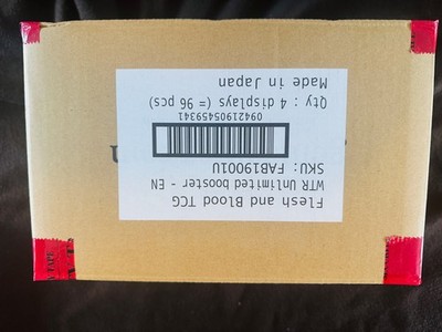 Flesh and Blood TCG   Welcome to Rathe Unlimited Case (4 Displays)   OVP   ENG