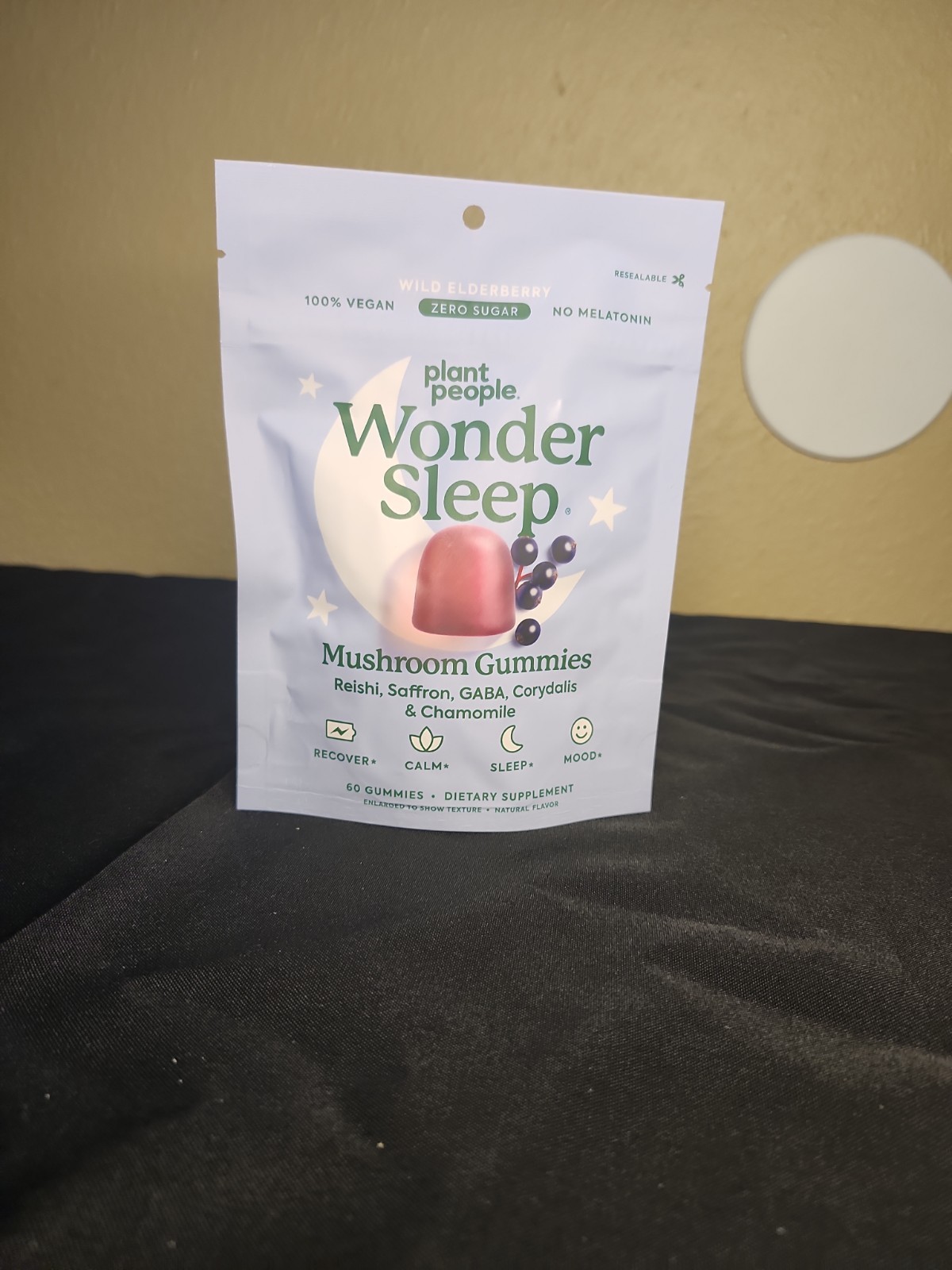 Plant People WonderSleep Mushroom Gummies Supplement for Sleep and Relaxation
