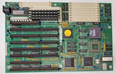 J-Bond(?) 386 ISA retro 80386 motherboard + Intel 80386DX 25MHz + 4MB RAM