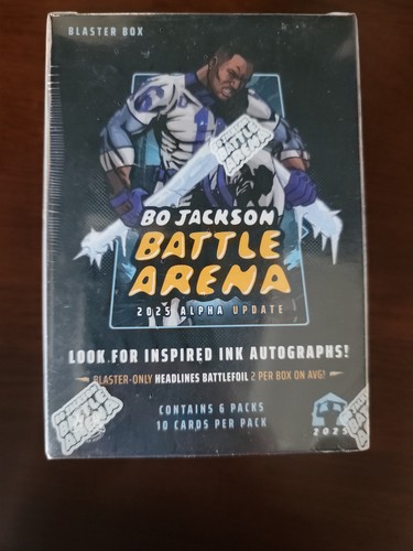 2025 Bo Jackson Battle Arena Alpha Update Blaster Box New Sealed