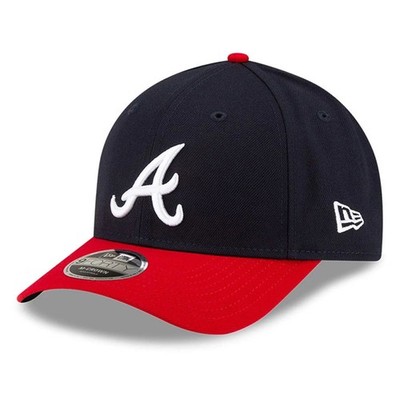 New Era 9FORTY M-Crown Cap Team MLB Atlanta Braves navy/red Baseball Snapback