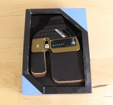 BICASTER Archery Log Recurve Finger Tab Right Hand Medium Cordovan Aluminum