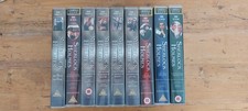 9x Sherlock Holmes VHS Tapes