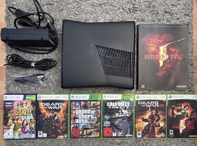 Microsoft Xbox 360 E (letztes Xbox-360-Modell) mit 250-GB-Festplatte, Original