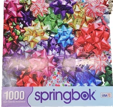 Springbok's 1000 Piece Jigsaw Puzzle "Presents, Presents, Presents" 24" x 30"