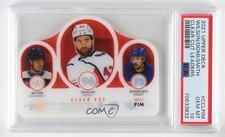 2021-22 Series 1 Clear Cut Leaders Tom Wilson Max Domi Brendan Smith PSA 10 ig1