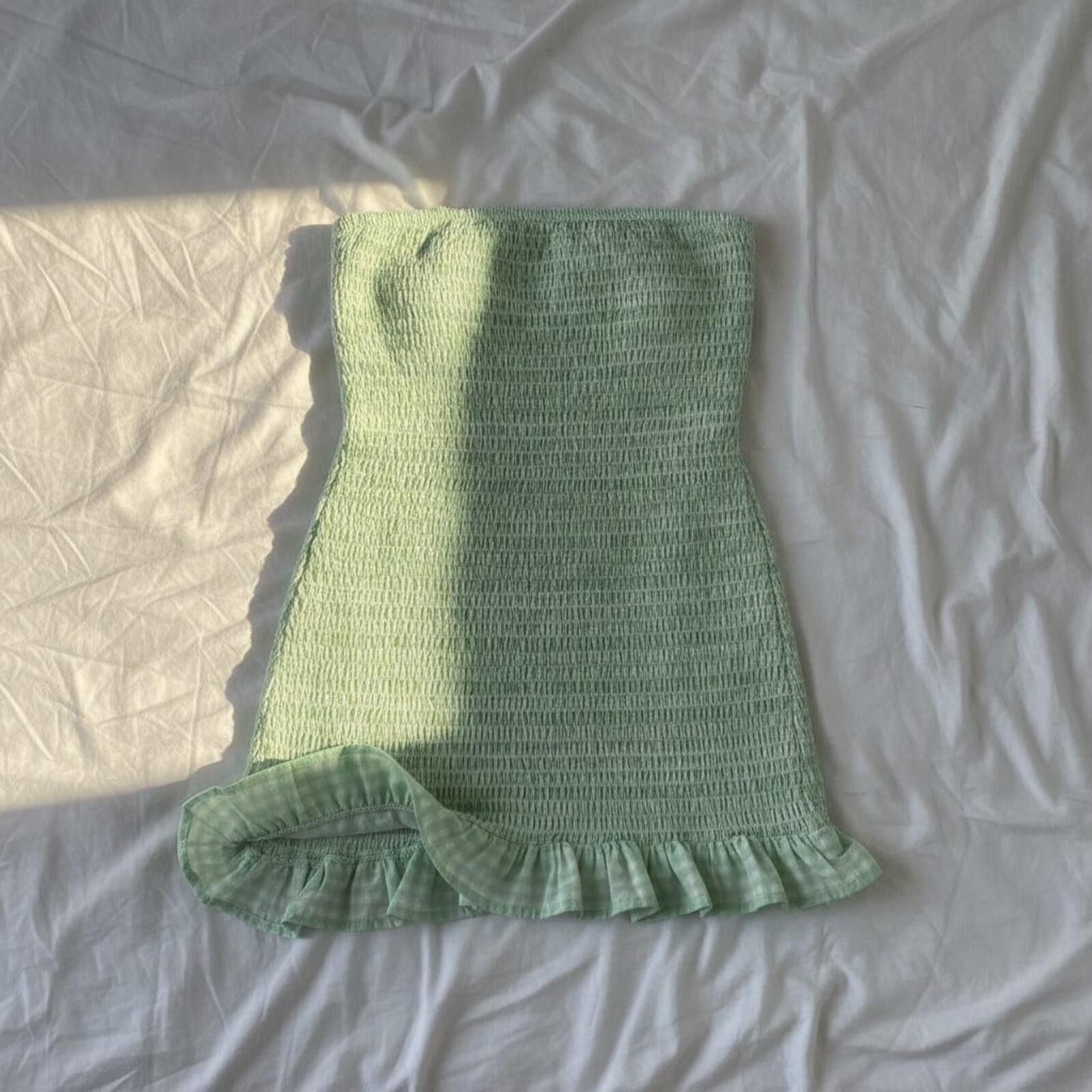NWT Women's Smocked Bodycon Mini Tube Dress