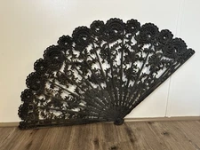 VTG Burwood 43" Wall Fan 4402 MCM Hollywood Regency Plastic Hanging Decor *READ*